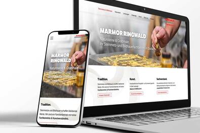 Website von Marmor RINGWALD Natursteine Website von Marmor RINGWALD Natursteine
